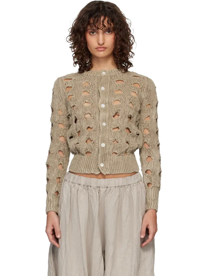 Comme des Garçons Comme des Garçons Hemp カーディガンの商品画像