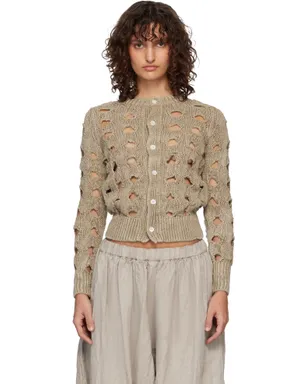 Comme des Garçons Hemp カーディガン - サムネイル1
