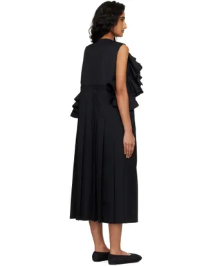 Comme des Garçons ツイル ミディアムドレス - サムネイル3
