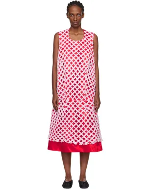 Comme des Garçons チュール ブレイド メッシュ ミディアムワンピース - サムネイル1