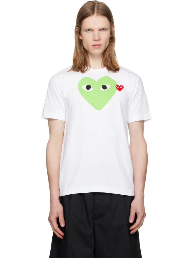 COMME des GARÇONS PLAY COMME des GARÇONS PLAY 'Green Heart' Tシャツの商品画像