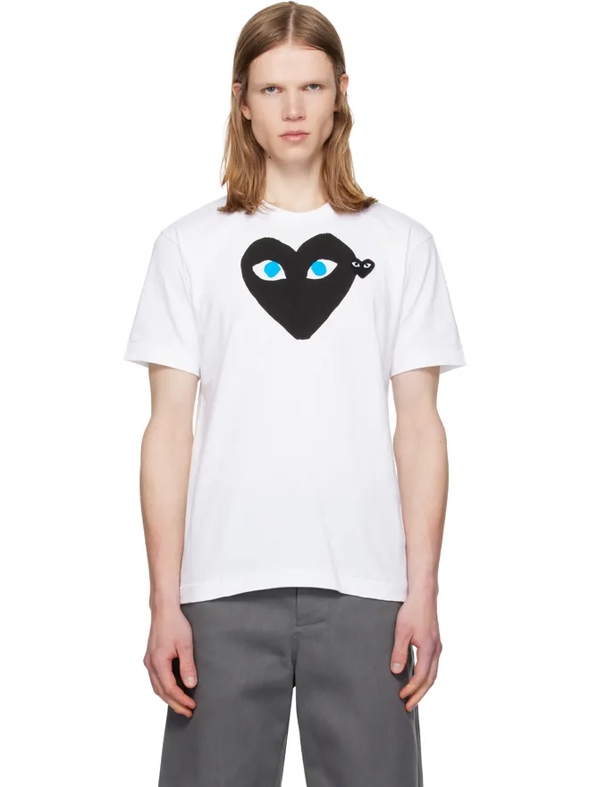 COMME des GARÇONS PLAY COMME des GARÇONS PLAY 'Black Emblem Black Heart' Tシャツの商品画像