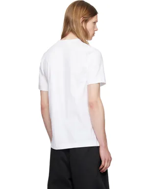 COMME des GARÇONS PLAY 'Green Emblem Green Heart' Tシャツ - サムネイル3
