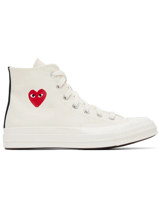 COMME des GARÇONS PLAY COMME des GARÇONS PLAY Converseエディション Chuck 70 OG Single Heart スニーカーの商品画像