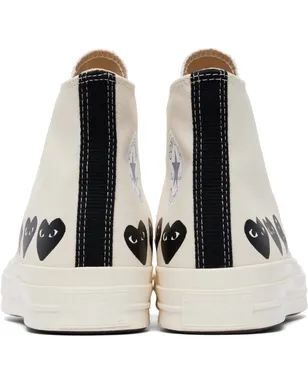 COMME des GARÇONS PLAY Converseエディション Chuck 70 Multi Heart スニーカー - サムネイル2