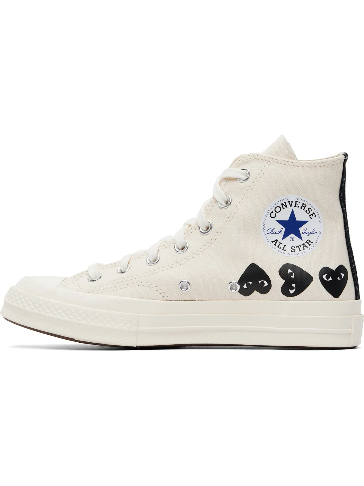 COMME des GARÇONS PLAY Converseエディション Chuck 70 Multi Heart スニーカー - 画像3