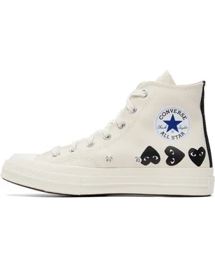 COMME des GARÇONS PLAY Converseエディション Chuck 70 Multi Heart スニーカー - サムネイル3