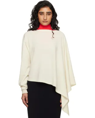 Jil Sander ニット ラージ ビブ ディッキー - サムネイル1