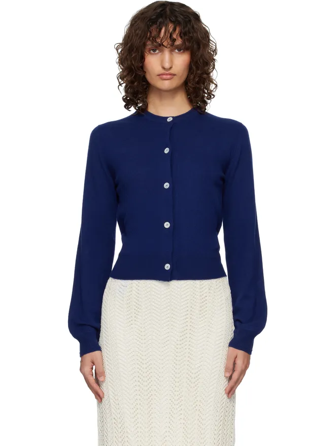 Jil Sander Jil Sander ウール クルーネック 長袖カーディガンの商品画像
