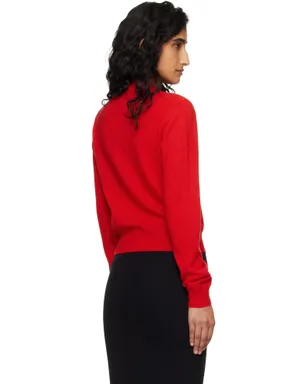 Jil Sander ライトウェイト ウール クルーネック カーディガン - サムネイル3