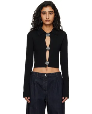 Jil Sander クロップド カーディガン - サムネイル1