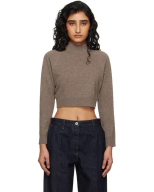 Jil Sander LS Crop セーター - サムネイル1