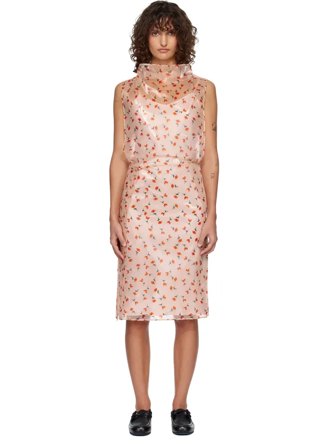 Jil Sander Jil Sander Floral Lined ミディアムワンピースの商品画像