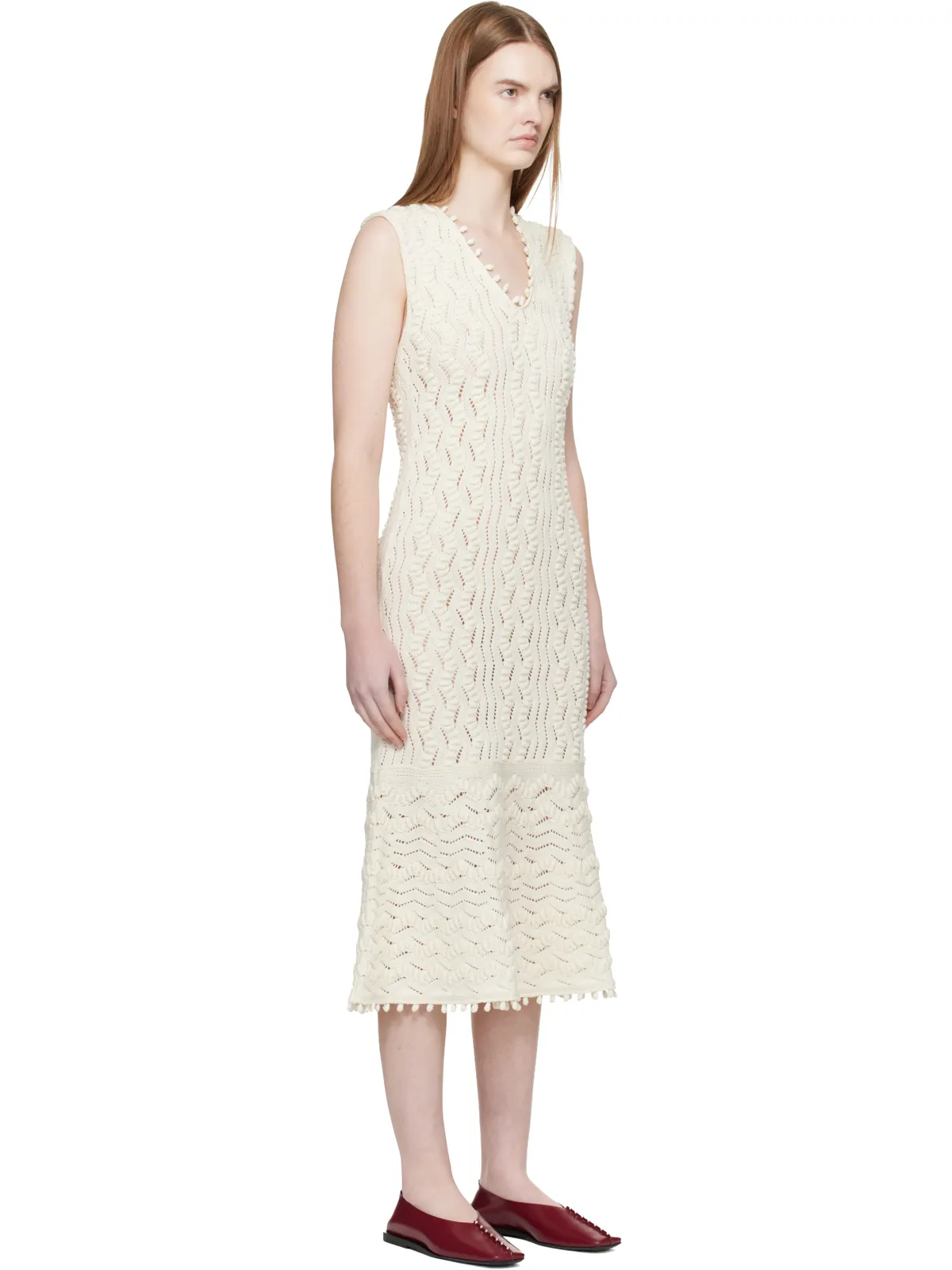 Jil Sander ポインテール ミディアムワンピース - 画像2