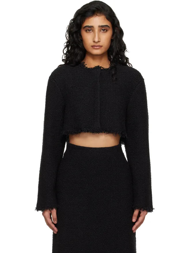 Jil Sander Jil Sander Boucle 長袖 クロップド ジャケットの商品画像