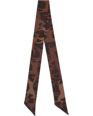 Jil Sander Printed シルク スカーフタイ - サムネイル1