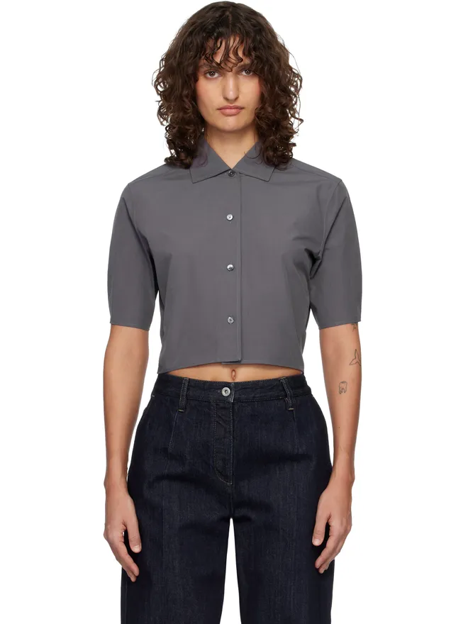 Jil Sander Jil Sander テクニカル ファイユ シャツの商品画像