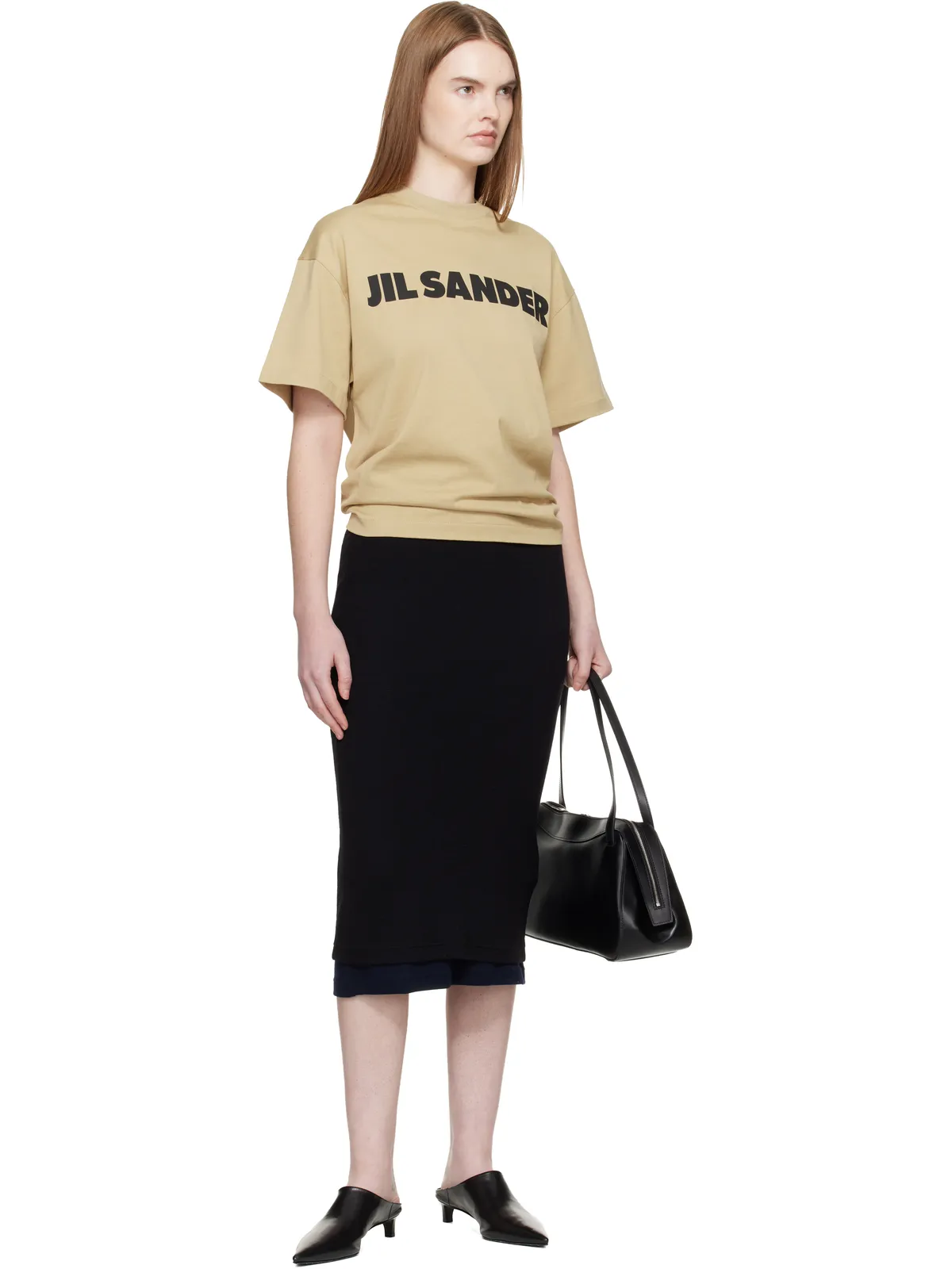 Jil Sander ロゴ Tシャツ - 画像5