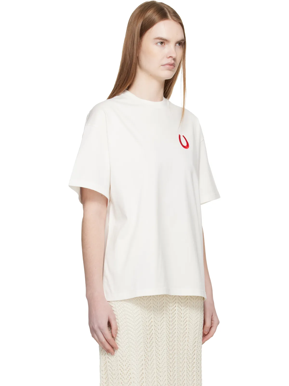 Jil Sander コットン クルーネック Tシャツ - 画像2