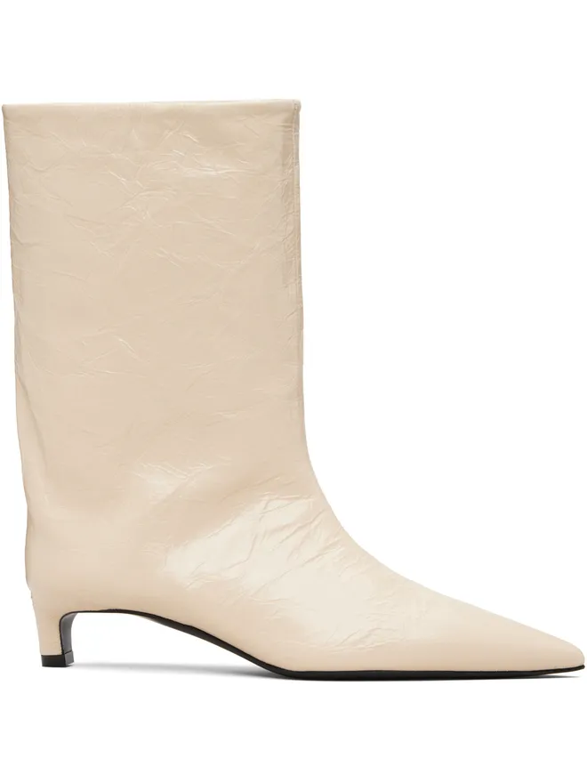 Jil Sander Jil Sander クリンクル カーフスキン ブーツの商品画像