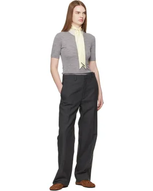 Jil Sander モックトゥ ローファー - サムネイル5
