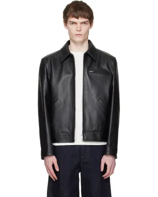 Jil Sander ブルゾン レザージャケット - サムネイル1
