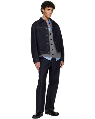 Jil Sander コントラストステッチ ジーンズ - サムネイル4