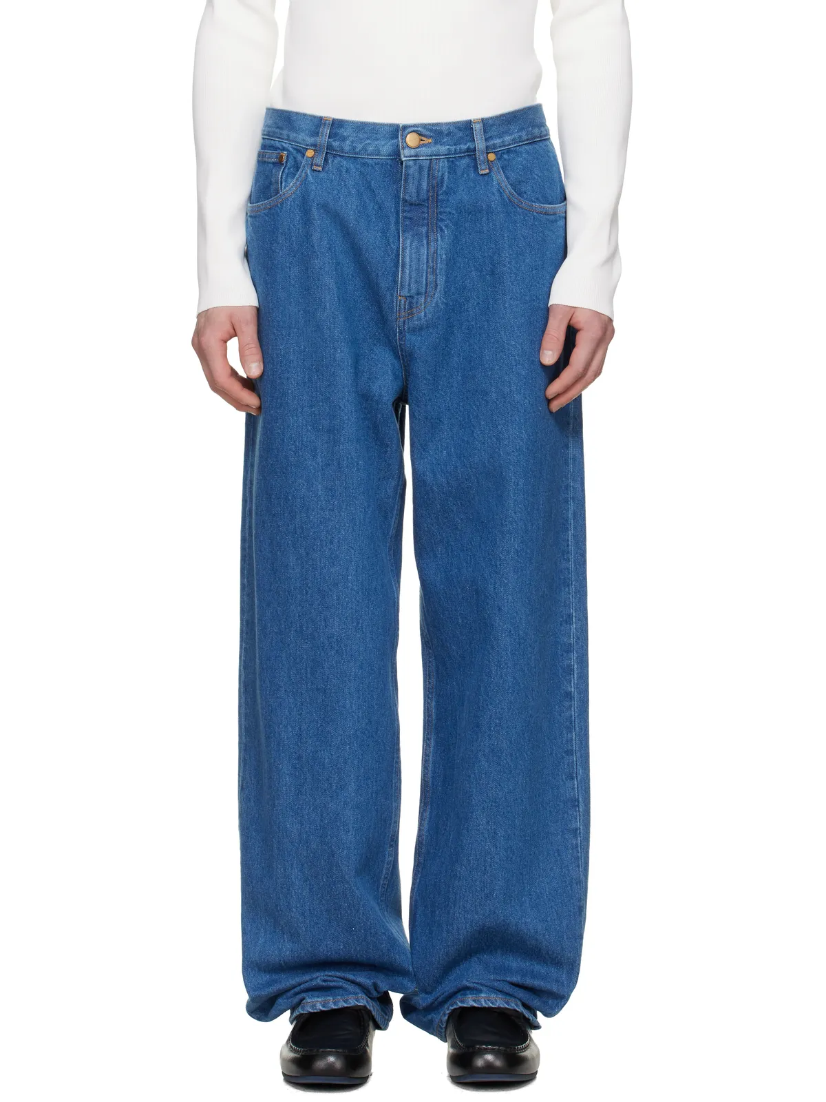 Jil Sander フェードジーンズ - 画像1
