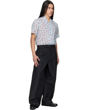 Jil Sander タック タフタ トラウザーズ - サムネイル4
