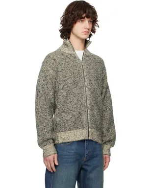 Jil Sander ニット トラックジャケット - サムネイル2