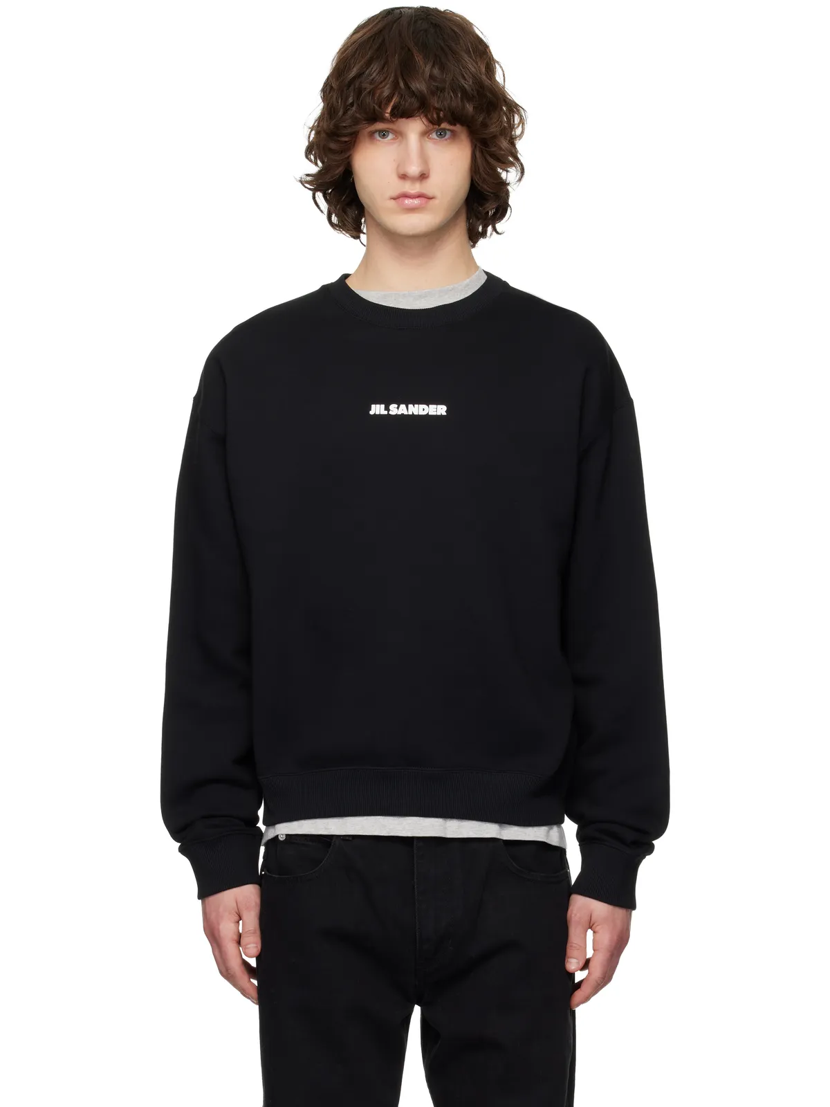 Jil Sander ロゴ スウェットシャツ - 画像1