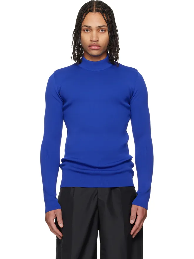 Jil Sander Jil Sander モックネック 長袖セーターの商品画像