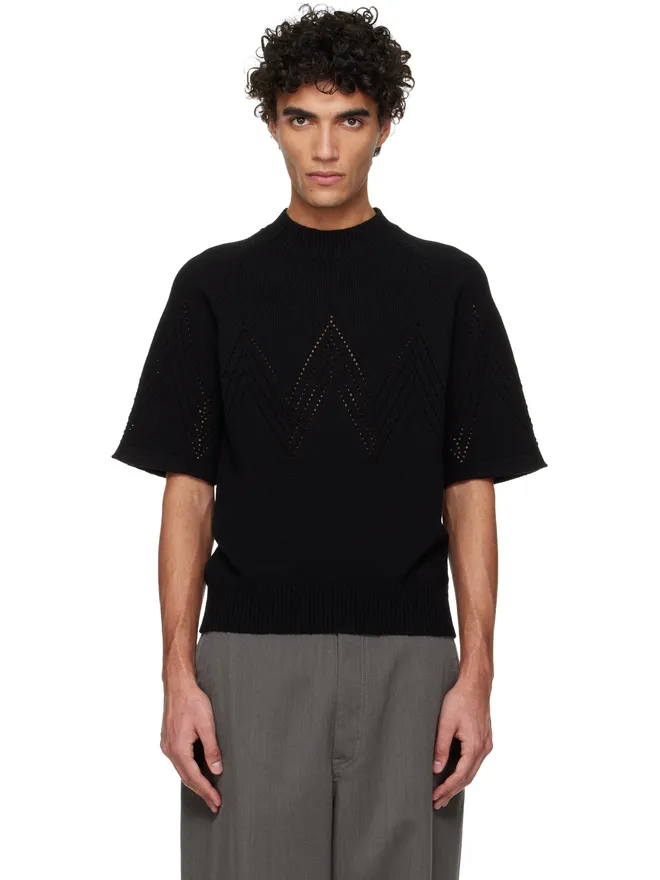Jil Sander Jil Sander ポインテール 半袖セーターの商品画像