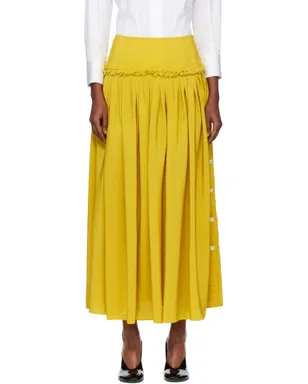 Lanvin Basque シャルムーズ ミディアムスカート - サムネイル1