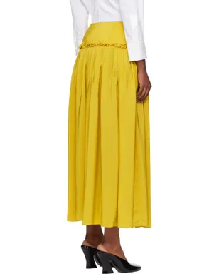 Lanvin Basque シャルムーズ ミディアムスカート - サムネイル3