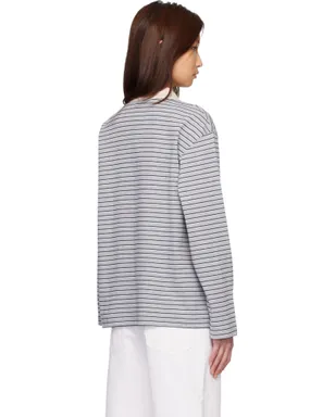 COOR Multi-Stripe ピケ ポロシャツ - サムネイル3