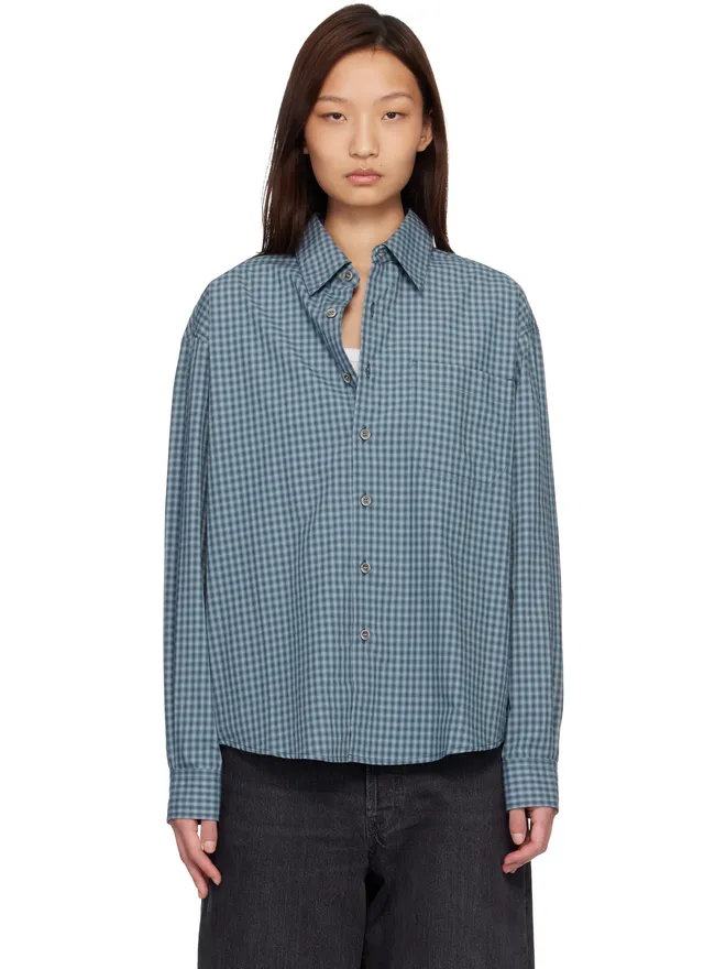 COOR COOR Micro Ombre チェック シャツの商品画像