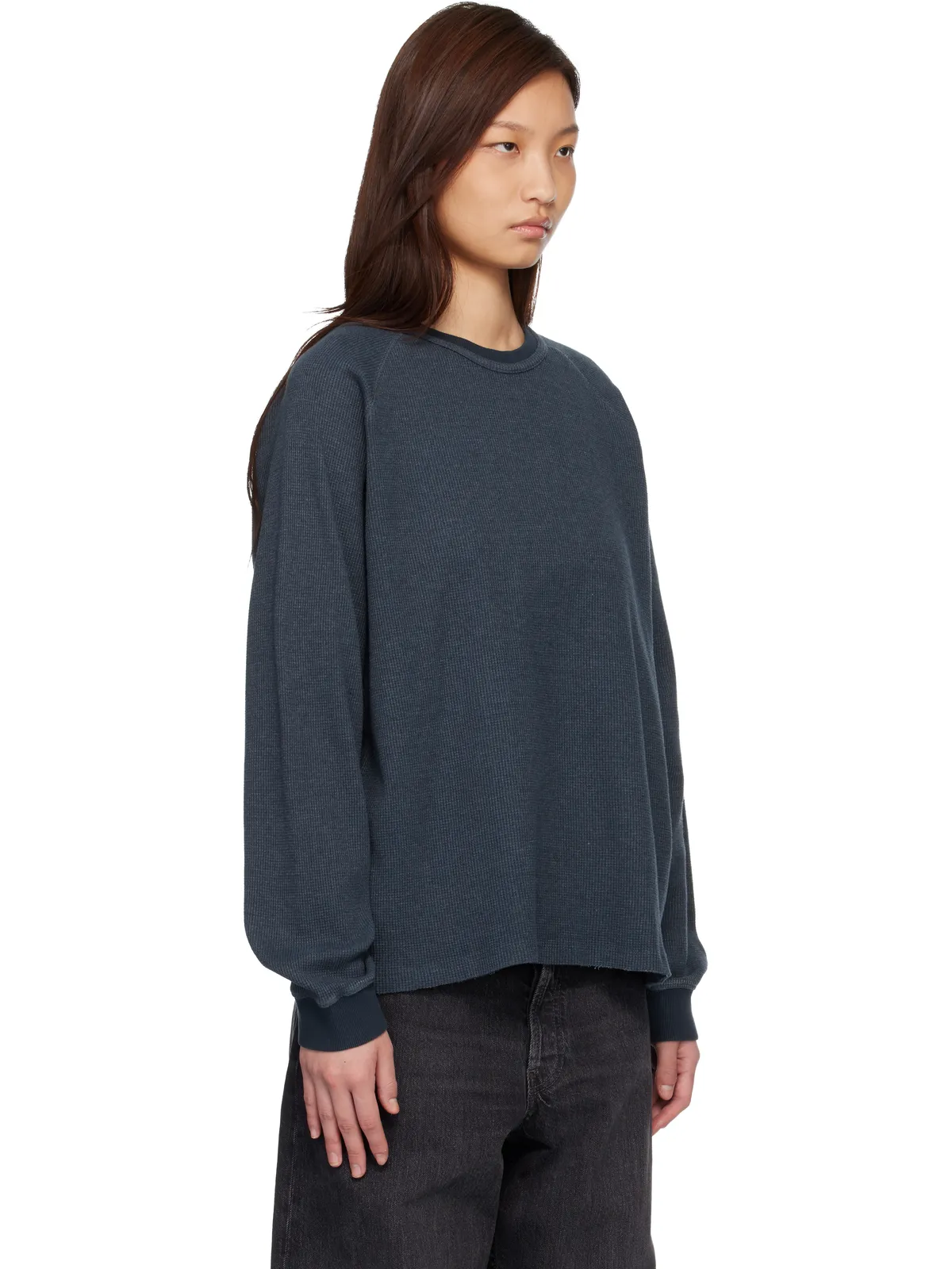 COOR Waffle Raglan 長袖Tシャツ - 画像2
