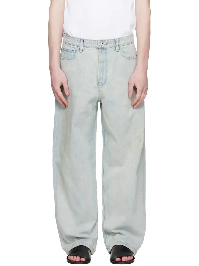 COOR COOR Straight Cut Sand ウォッシュドジーンズの商品画像