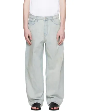 COOR Straight Cut Sand ウォッシュドジーンズ - サムネイル1