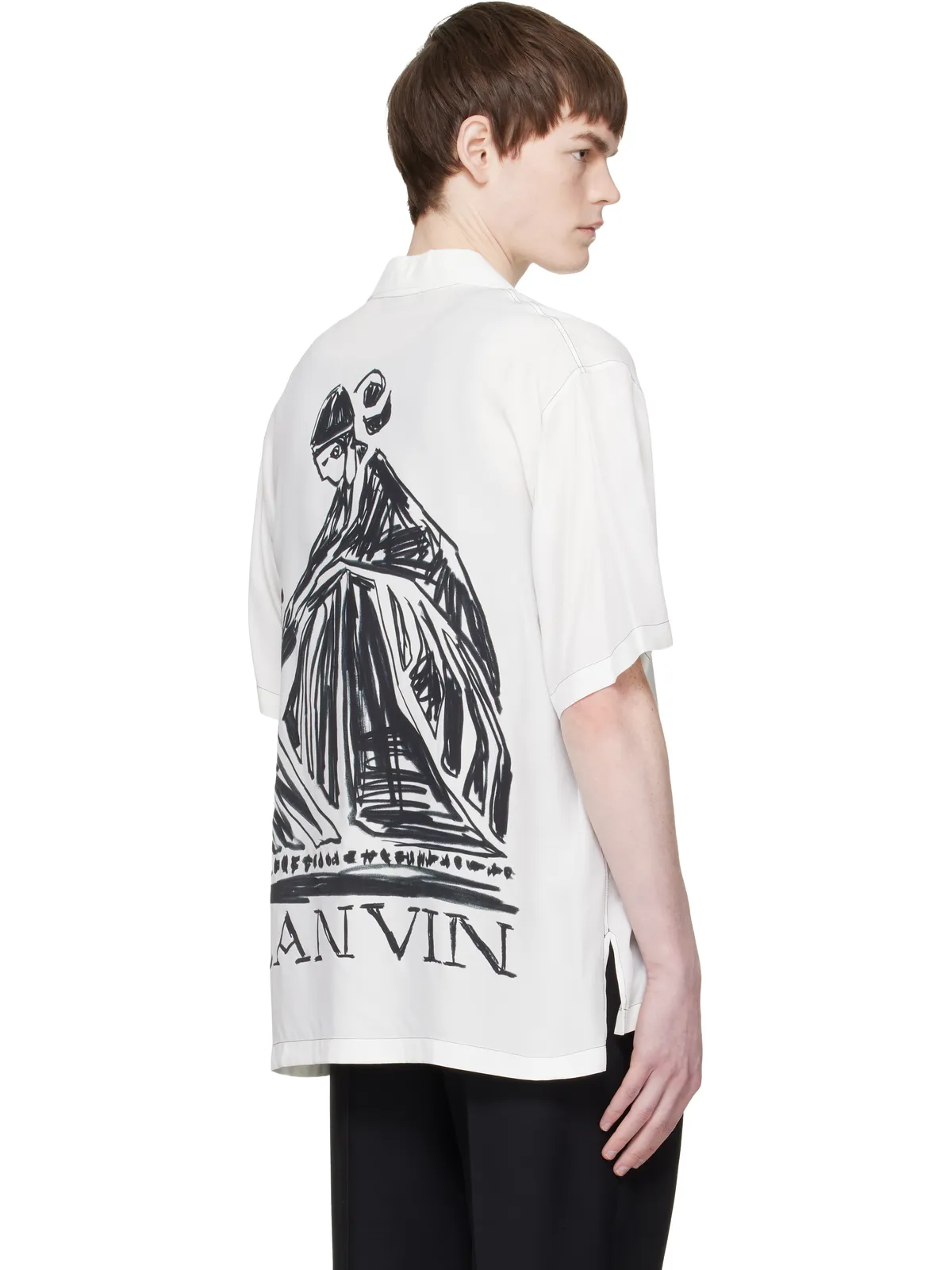 Lanvin 'Mother and Daughter' プリントシャツ - 画像3