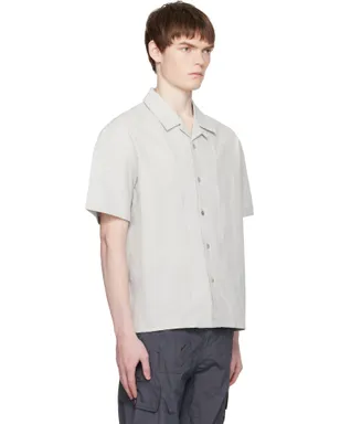 COOR Panel Line Camp Collar Half シャツ - サムネイル2
