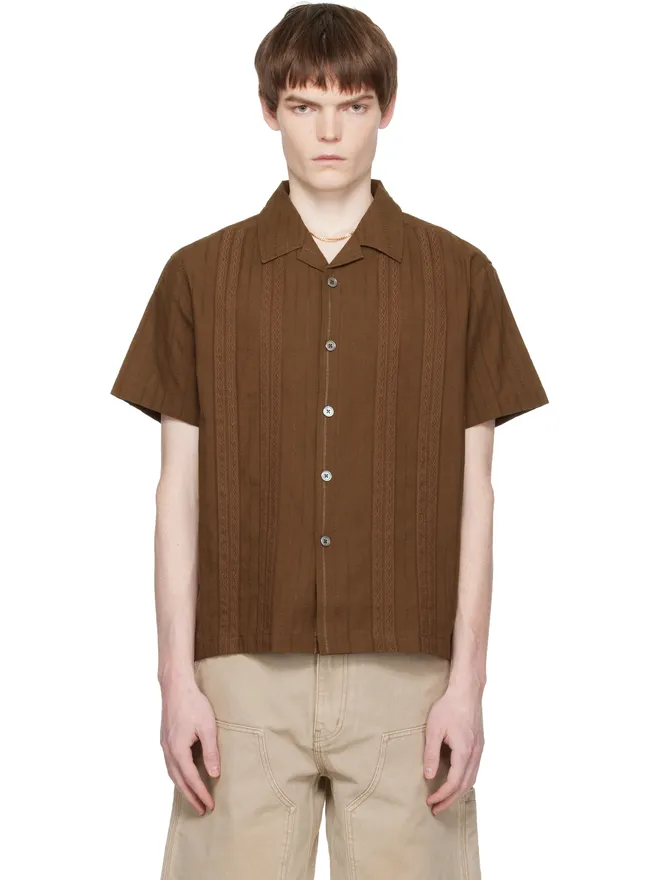 COOR COOR Guayabera Tape Half シャツの商品画像