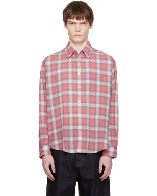 COOR Ombre Checkered シアサッカー シャツ - サムネイル1