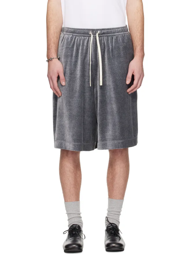 Lanvin Lanvin ベルベット バミューダショーツの商品画像