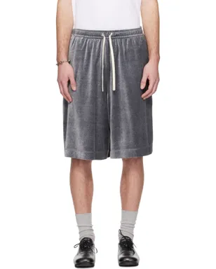 Lanvin ベルベット バミューダショーツ - サムネイル1
