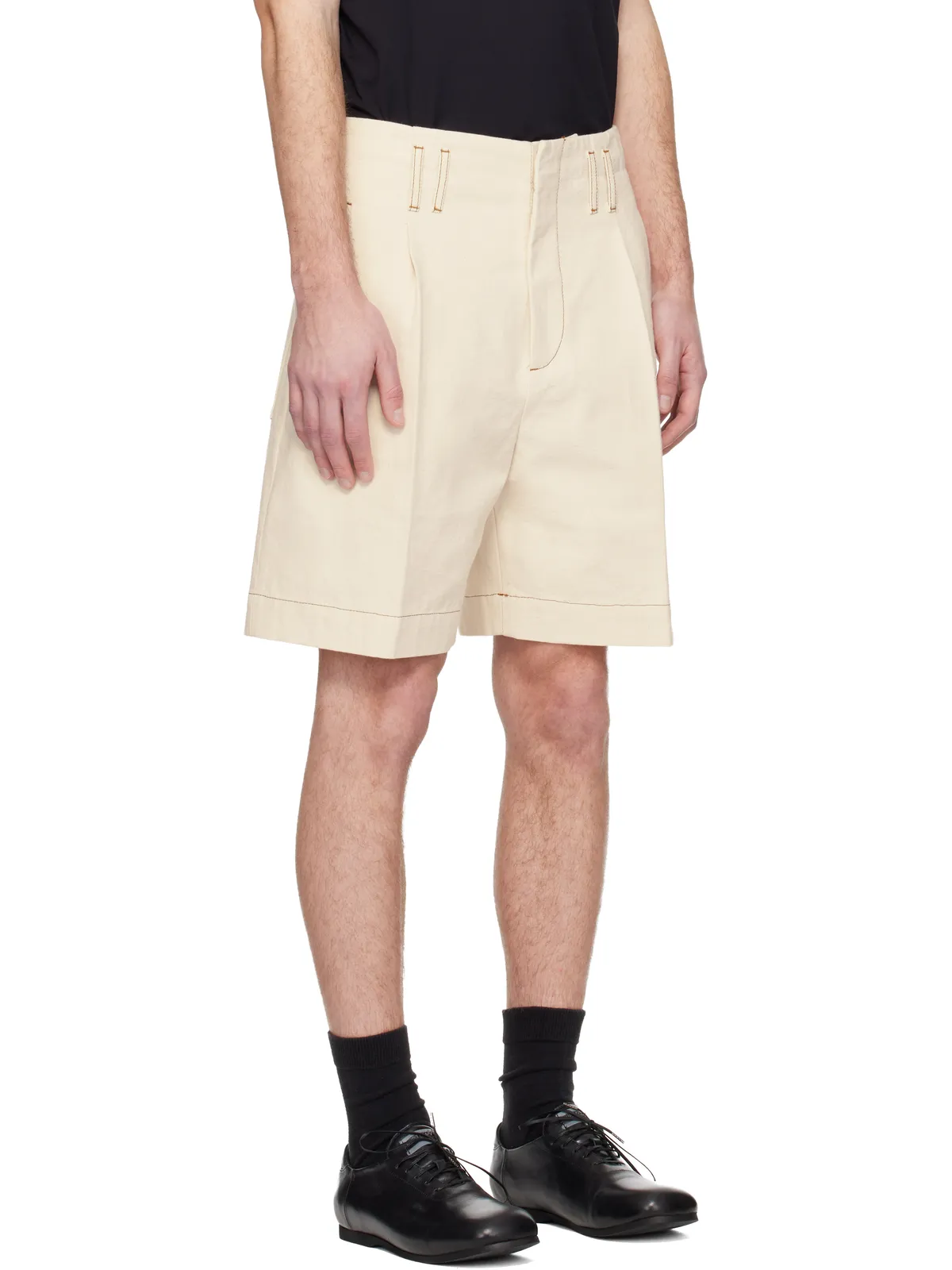 Lanvin ハイウエスト ショートパンツ - 画像2