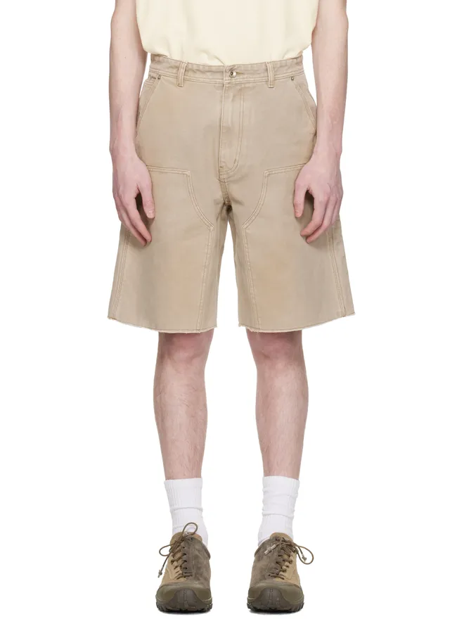 COOR COOR Over Dyed Bermuda Double Knee ショートパンツの商品画像