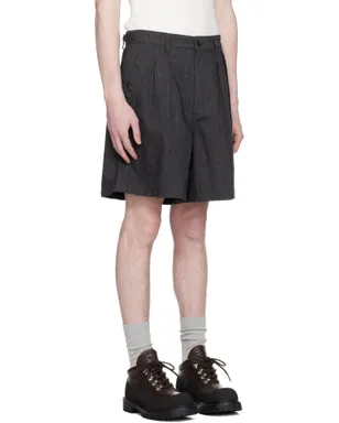 COOR Two Tuck Linen ショートパンツ - サムネイル2