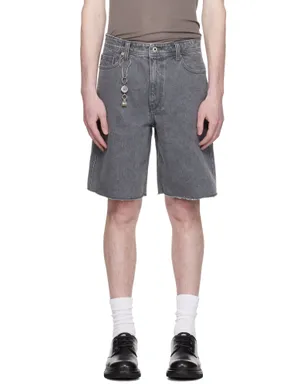 COOR Washed Cutoff デニムショートパンツ - サムネイル1